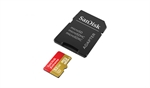 Sandisk 32GB microSD kort med SD adapter U3 Extreme Speed til 4K - anbefales til DJI droner