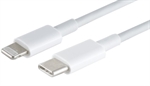DJI Mini 2 / AIR 2  / AIR 2S USB-C 3.1 til Lightning kabel til iPad 50cm hvid
