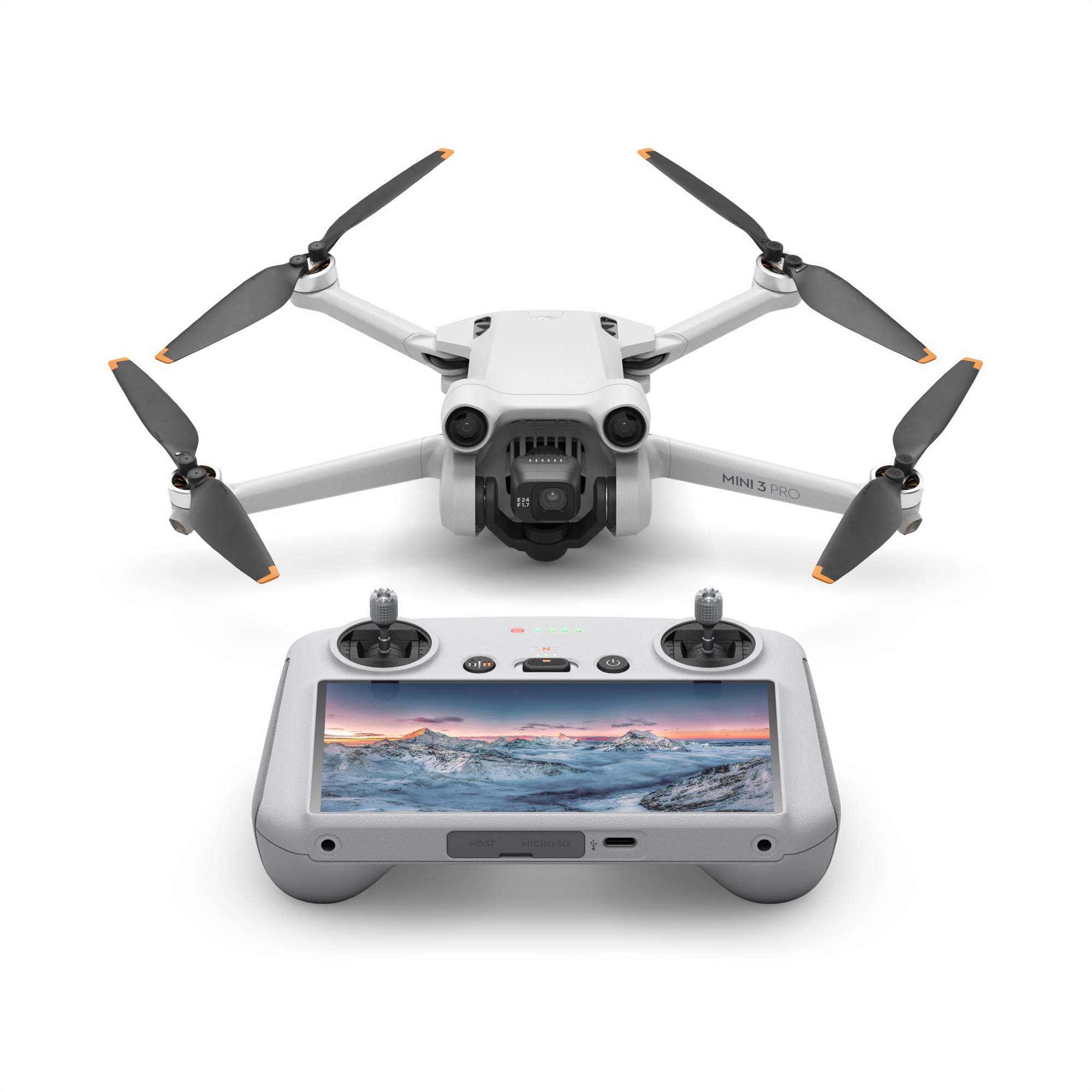 kost enhed Spædbarn DJI Mini 3 Pro drone inkl. DJI RC med skærm