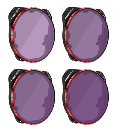 ND filtre til Mavic 3 Pro - 4 Pack polariseret - fra Freewell
