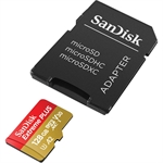 Sandisk 128GB microSD Extreme UHS3/V30 kort til nye droner og kameraer